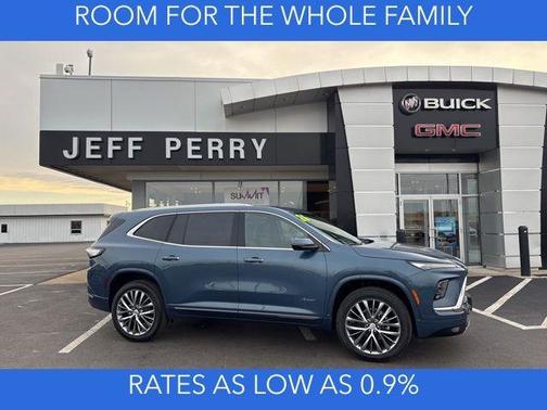 Ocean Blue Metallic 2026 Buick Enclave Avenir
