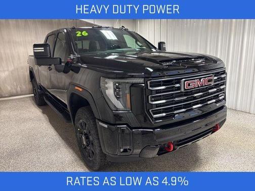 Onyx Black 2026 GMC Sierra 2500 AT4