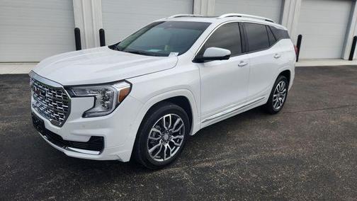Summit White 2024 GMC Terrain Denali