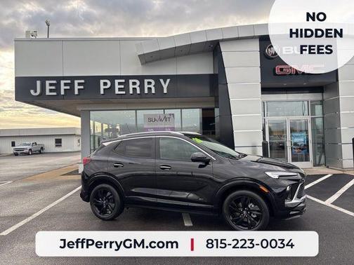Ebony Twilight Metallic 2026 Buick Encore GX Sport Touring
