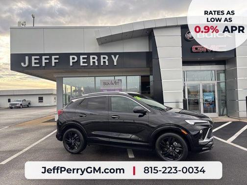Ebony Twilight Metallic 2026 Buick Encore GX Sport Touring