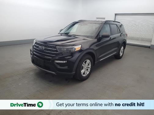 Agate Black Metallic 2022 Ford Explorer XLT