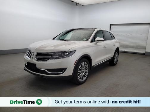 White Platinum Metallic Tri-Coat 2017 Lincoln MKX Reserve