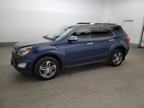 Blue 2016 Chevrolet Equinox LTZ