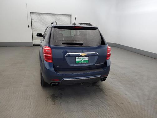 Blue 2016 Chevrolet Equinox LTZ