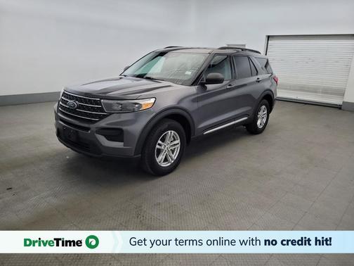 Carbonized Gray Metallic 2021 Ford Explorer XLT