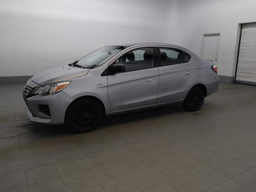 Starlight Silver Metallic 2022 Mitsubishi Mirage G4 Black Edition