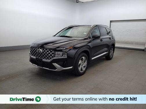 Twilight Black 2021 Hyundai SANTA FE SEL 2.4