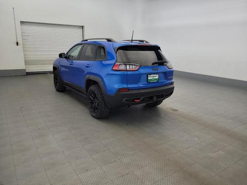 Blue 2020 Jeep Cherokee Trailhawk