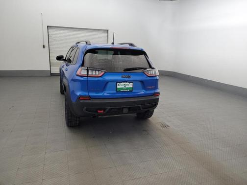Blue 2020 Jeep Cherokee Trailhawk