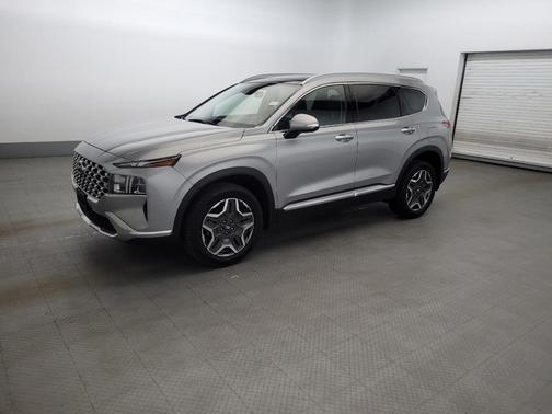 Shimmering Silver 2023 Hyundai SANTA FE HEV SEL Premium