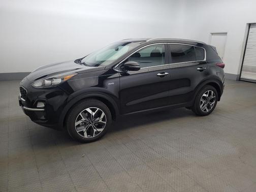 Black Cherry Pearl 2020 Kia Sportage EX
