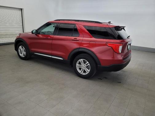 Rapid Red Metallic Tinted Clearcoat 2021 Ford Explorer XLT