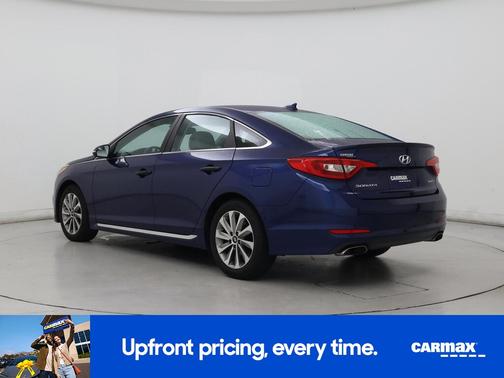 Blue 2017 Hyundai SONATA Sport
