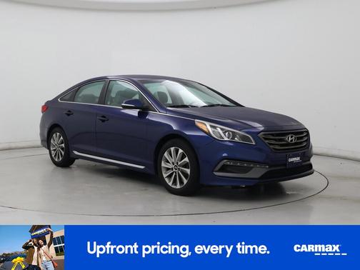 Blue 2017 Hyundai SONATA Sport