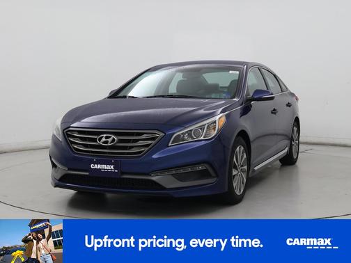 Blue 2017 Hyundai SONATA Sport