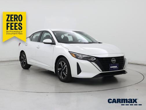 White 2025 Nissan Sentra SV