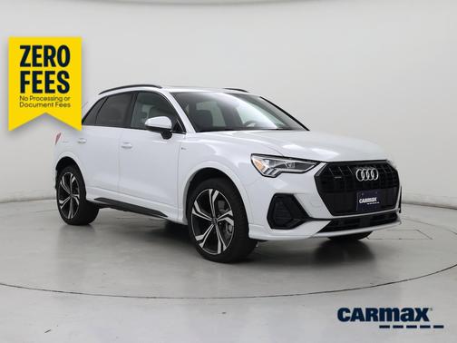 White 2024 Audi Q3 S-Line Premium Plus