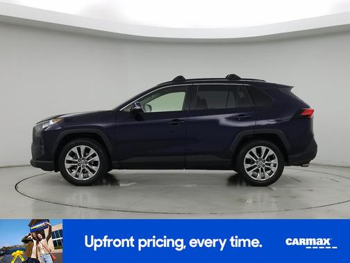 Blue 2020 Toyota RAV4 XLE Premium