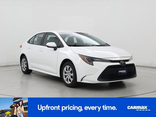 White 2021 Toyota Corolla LE
