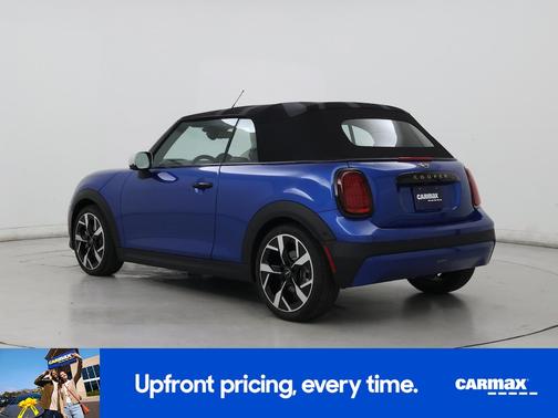 Blue 2025 MINI Convertible S