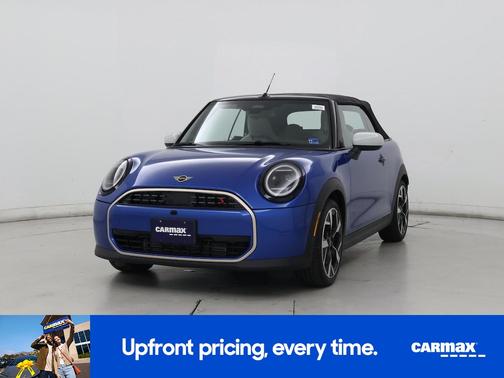 Blue 2025 MINI Convertible S