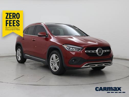 Red 2022 Mercedes-Benz GLA 250