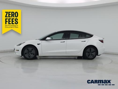 White 2023 Tesla Model 3