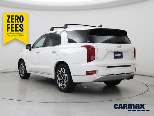 White 2021 Hyundai PALISADE Calligraphy