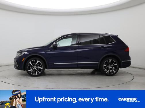 Blue 2022 Volkswagen Tiguan SEL R-Line