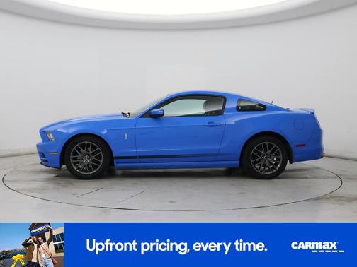 Blue 2014 Ford Mustang Premium