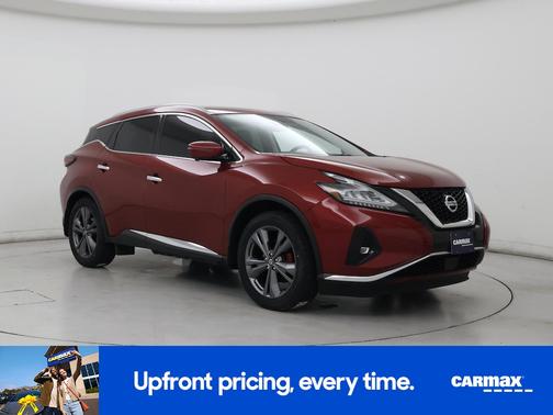Red 2020 Nissan Murano Platinum