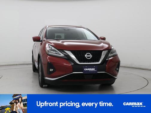 Red 2020 Nissan Murano Platinum