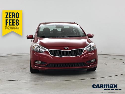 Red 2016 Kia Forte EX