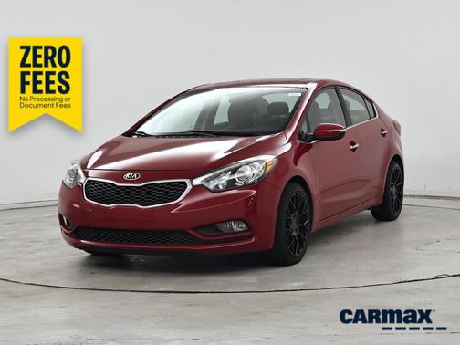 Red 2016 Kia Forte EX