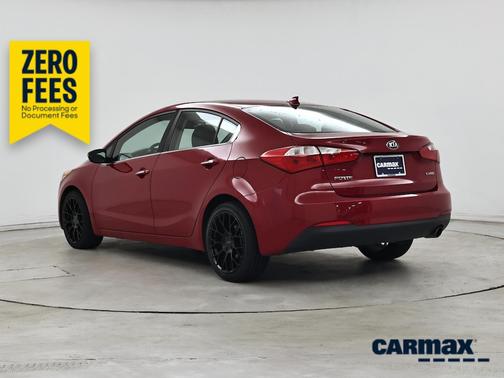 Red 2016 Kia Forte EX