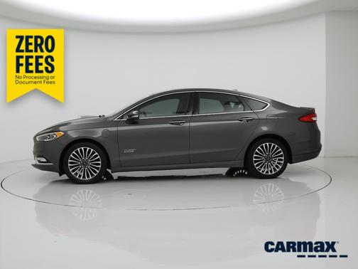Silver 2018 Ford Fusion Energi Titanium