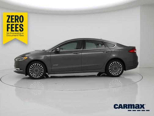 Silver 2018 Ford Fusion Energi Titanium