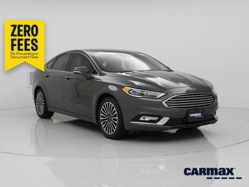 Silver 2018 Ford Fusion Energi Titanium