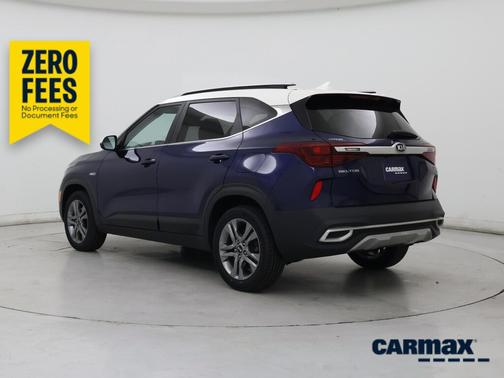 Blue 2021 Kia Seltos S