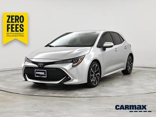 Silver 2021 Toyota Corolla Hatchback XSE