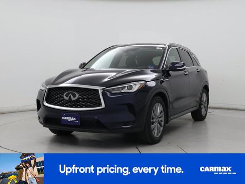 Blue 2023 INFINITI QX50 Luxe