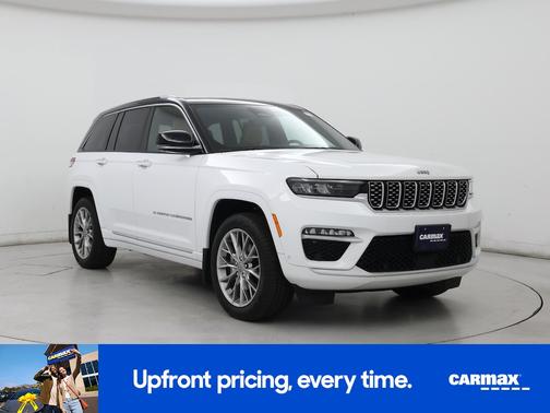 White 2022 Jeep Grand Cherokee Summit