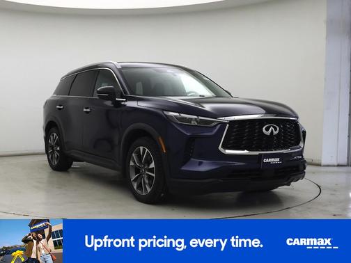 Blue 2023 INFINITI QX60 Luxe
