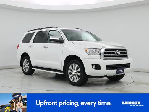White 2017 Toyota Sequoia Limited