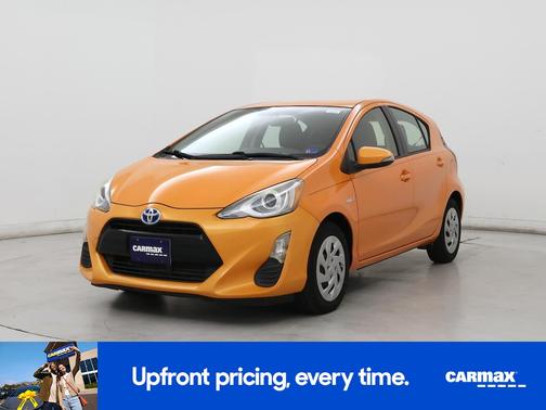 Orange 2016 Toyota Prius c Two