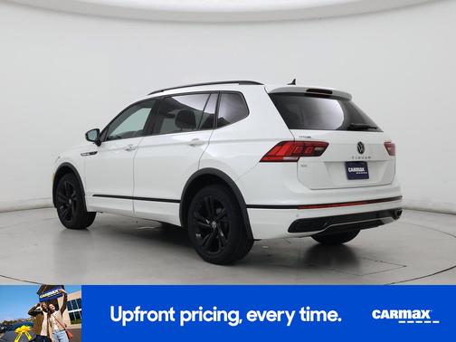 White 2023 Volkswagen Tiguan SE R-Line Black