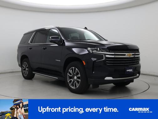 Blue 2021 Chevrolet Tahoe LT
