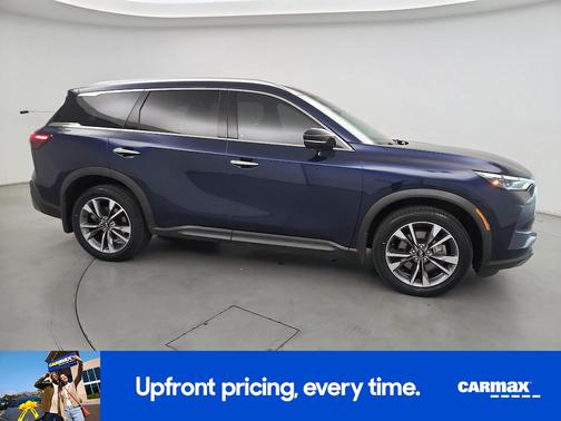 Blue 2022 INFINITI QX60 Luxe