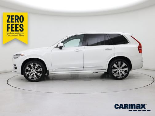 White 2020 Volvo XC90 T6 Inscription